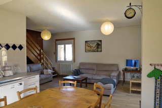 salon, cuine salle à manger