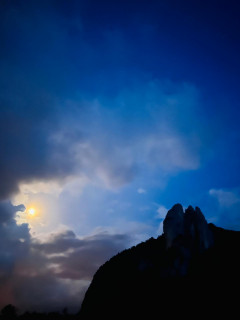 ciel au crépuscule