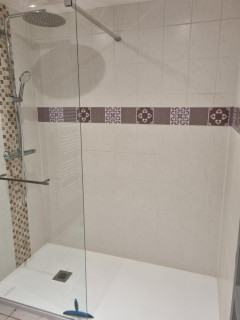 Douche à l'italienne