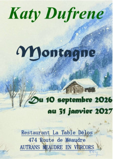 Montagne - exposition de Katy Dufrene_Autrans-Méaudre en Vercors
