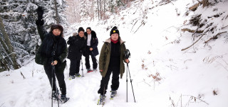 découverte raquette neige vercors