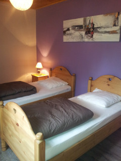 Chambre 2 lits simples