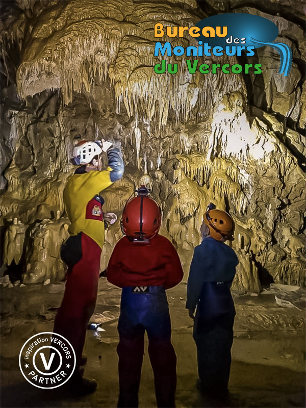 Spéléo avec le Bureau des Moniteurs du Vercors