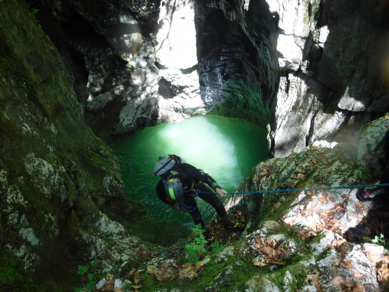 Le Canyon des Ecouges bas (demi-journée) avec Immensité Nature_Autrans-Méaudre en Vercors