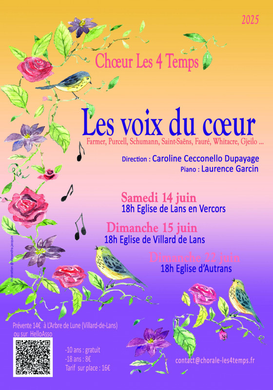 Concert - Les Voix du Coeur_Lans-en-Vercors