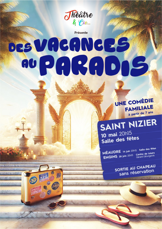 Théâtre - Des Vacances au Paradis_Saint-Nizier-du-Moucherotte