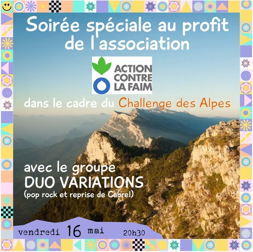 Soirée spéciale au profit d'Action contre la faim