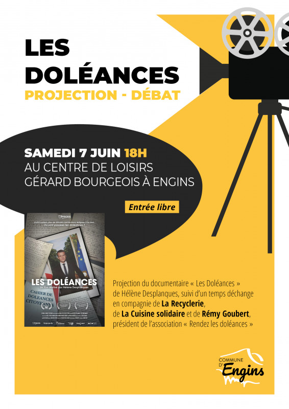 Projection-Débat : Les Doléances_Engins