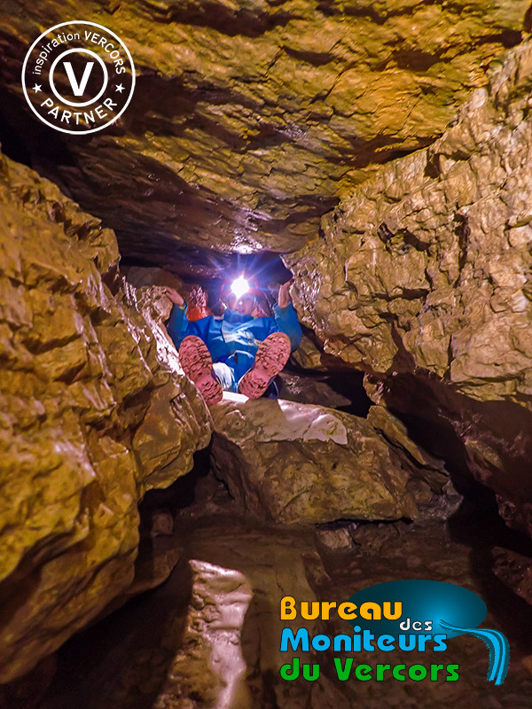 Spéléo Grotte de la Ture - initiation famille