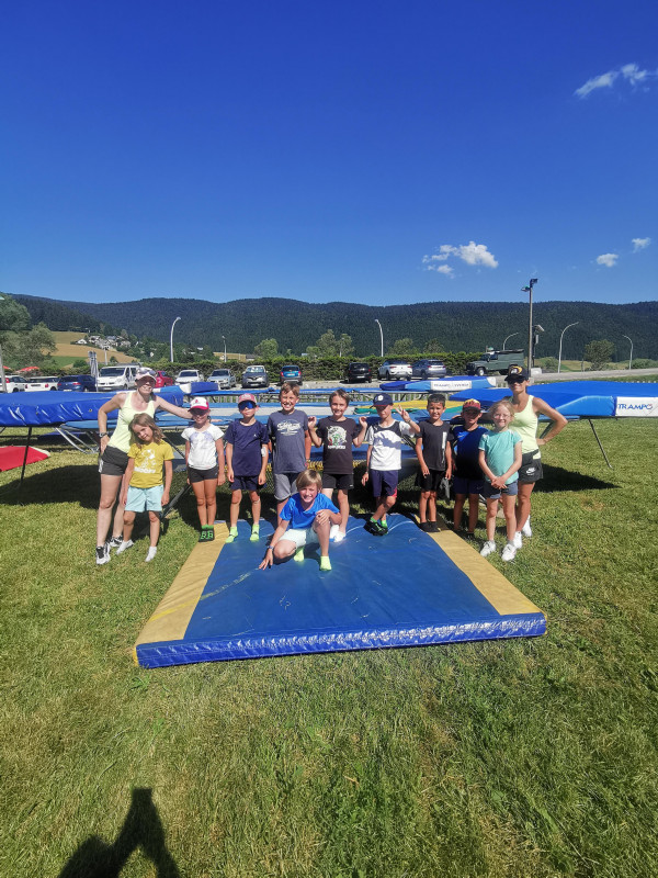 Stage de trampoline