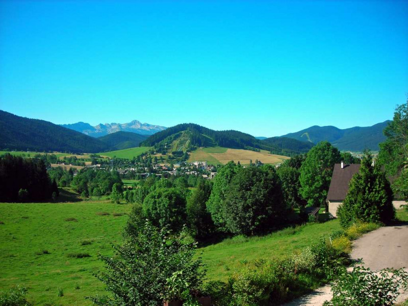 Vue sur le village été 2013