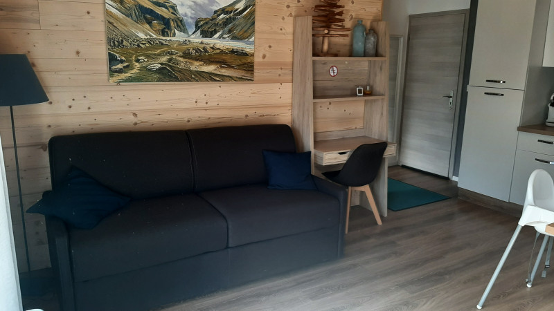 Côté salon dans la pièce de vie