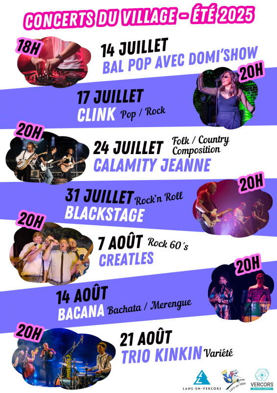Marché Nocturne & Concert_Lans-en-Vercors