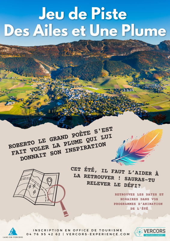 Jeu de Pistes - Des Ailes et Une Plume_Lans-en-Vercors
