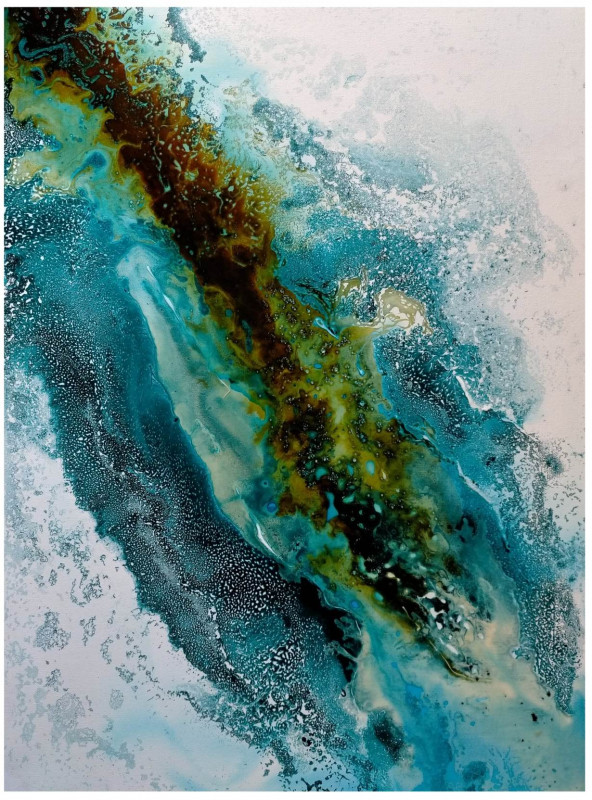 Exposition d'Aurélie Carleton - Voyage dans l'abstraction_Lans-en-Vercors