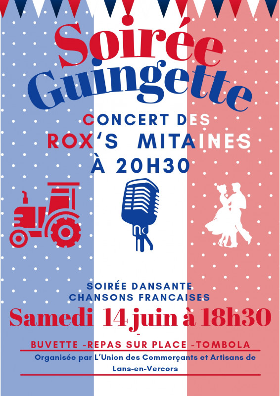 Soirée Guinguette Concert_Lans-en-Vercors
