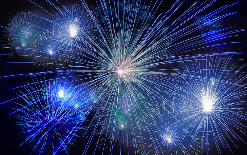 feu d'artifice