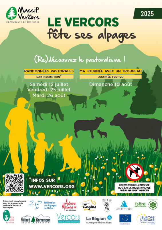 Affiche Fête des Alpages_Lans-en-Vercors