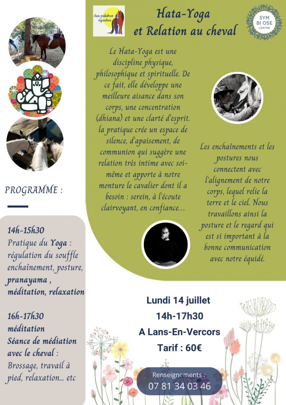 Hata-Yoga et Relation au cheval