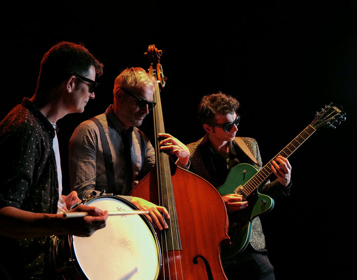 concert Les burning bananas