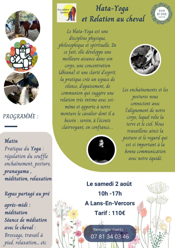 Hata-Yoga et Relation au cheval