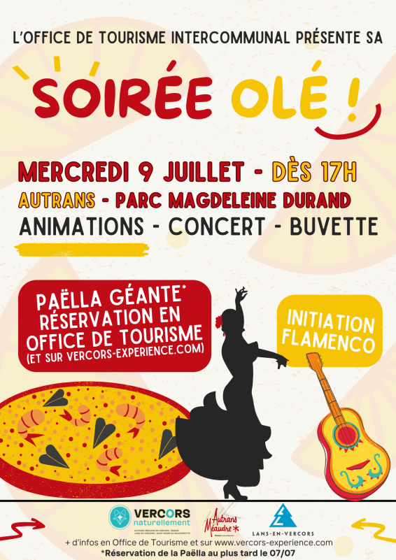 Soirée Olé ! Lancement de Saison d'Été_Autrans-Méaudre en Vercors
