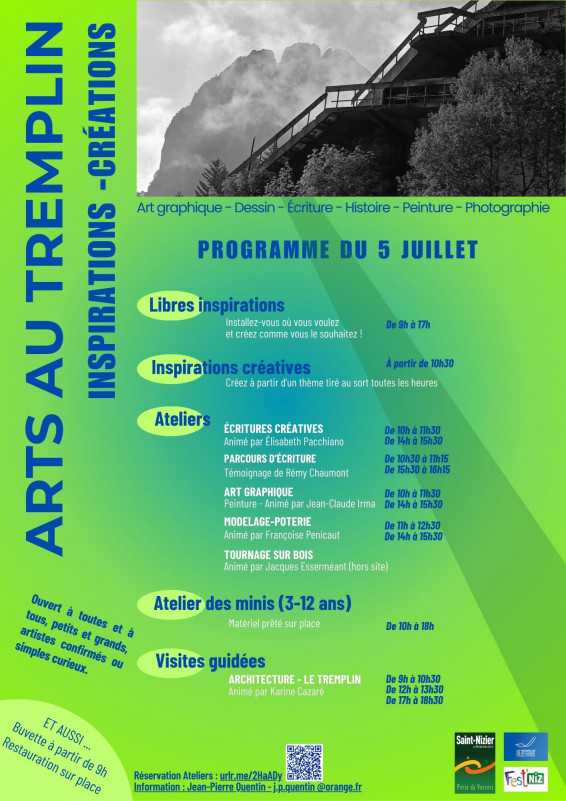 Arts au Tremplin programme