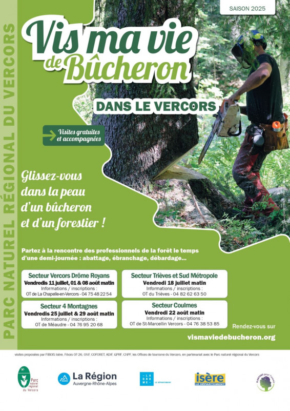 Vis ma vie de Bûcheron_Autrans-Méaudre en Vercors