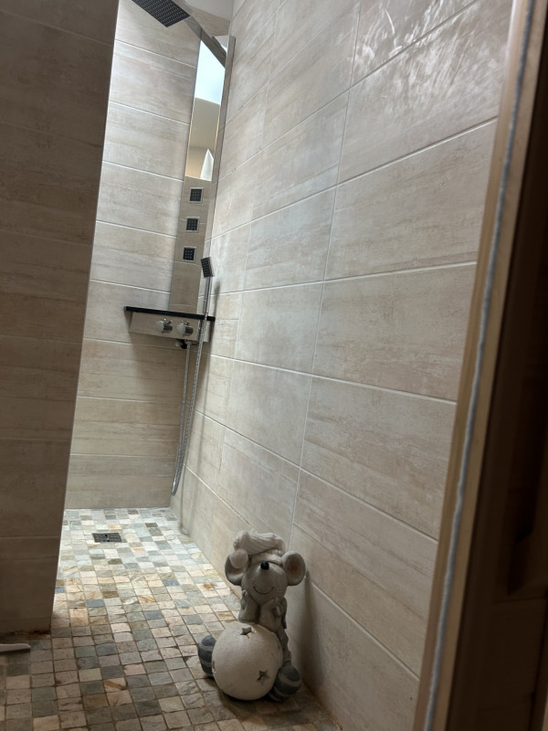 Douche à l'italienne