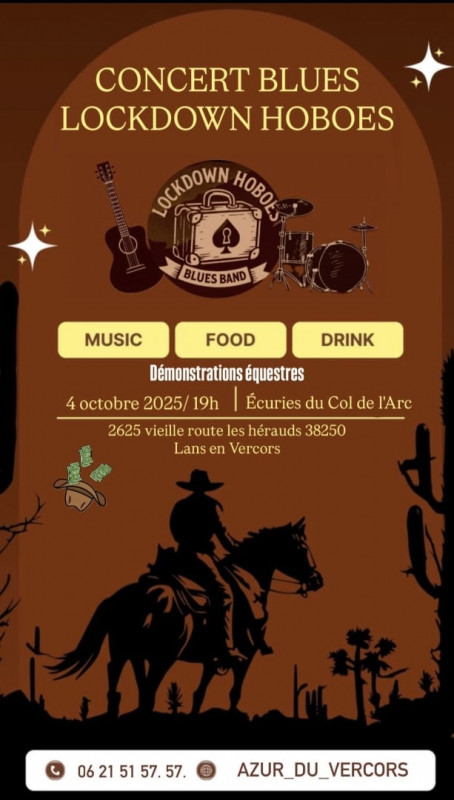 Concert Blues - Lockdown Hoboes_Lans-en-Vercors