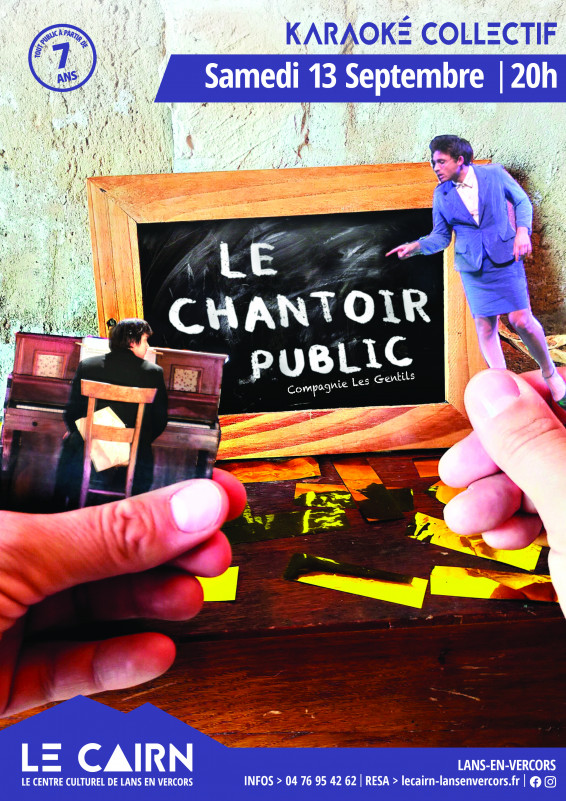 Affiche du Chantoir public_Cairn_Lans-en-Vercors
