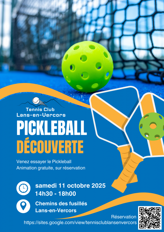 Découverte du Pickleball_Lans-en-Vercors
