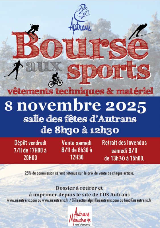 Bourse aux sports_Autrans-Méaudre en Vercors