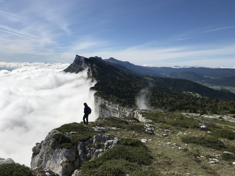 Vue depuis les crêtes