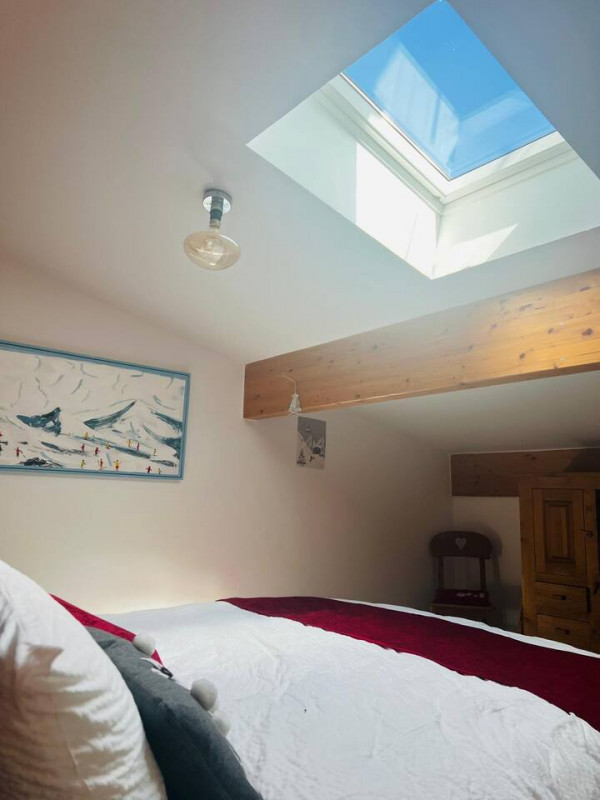 Chambre 2  skieur, double avec lit king size - © Au Coeur du Vercors Chambre 2  skieur, double avec lit king size