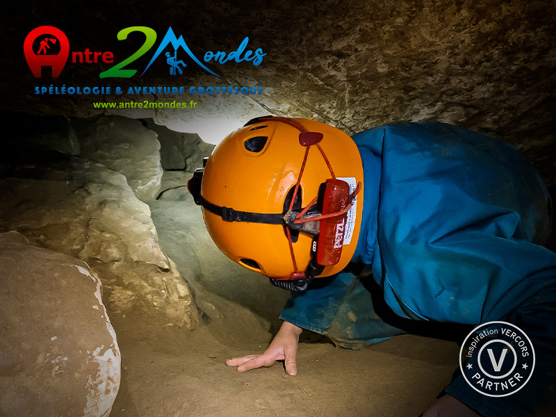 Antre 2 Mondes, Spéléologie Vercors - © A2M spéléo / Karima Bik Antre 2 Mondes, Spéléologie Vercors