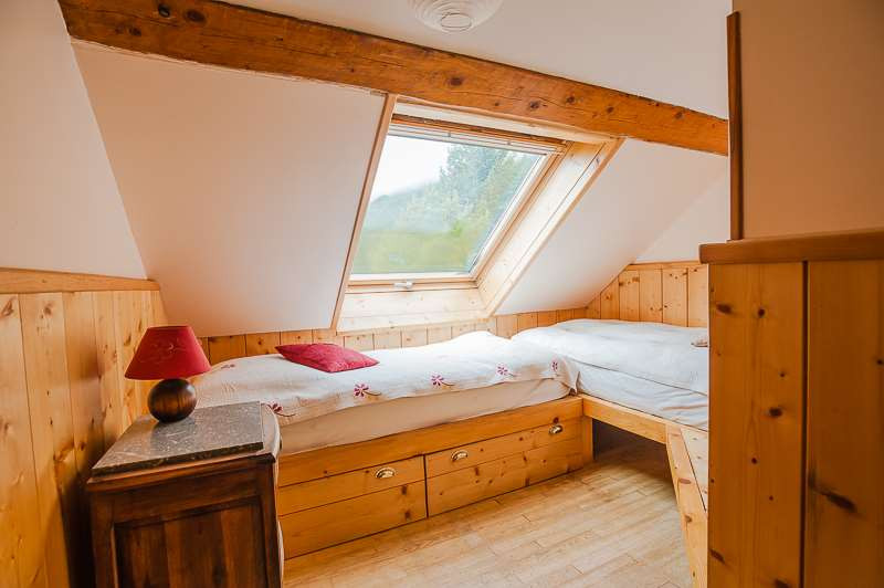 Chambre 3 - 2ème niveau - © Gîtes de France Chambre 3 - 2ème niveau