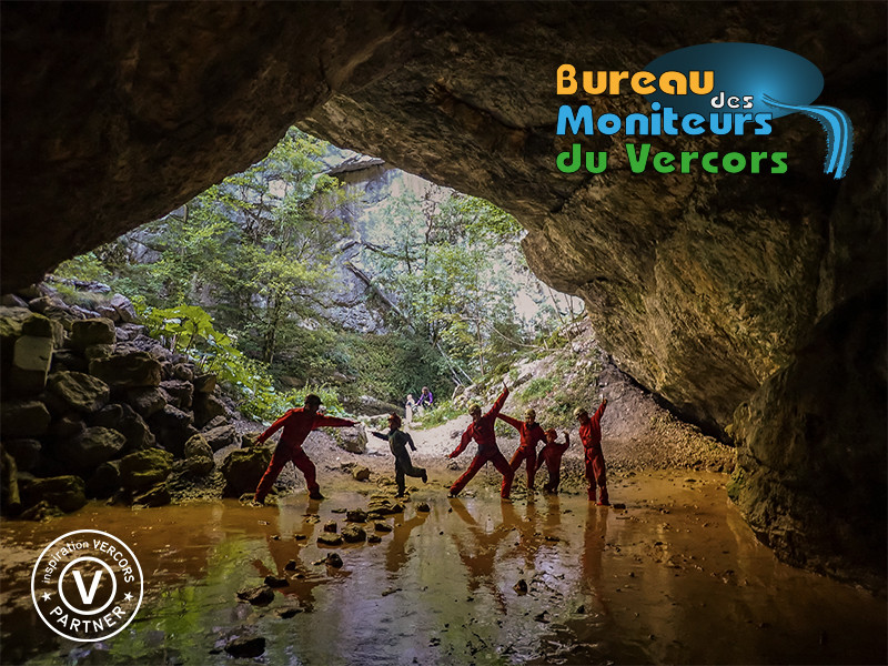 Spéléo avec le Bureau des Moniteurs du Vercors