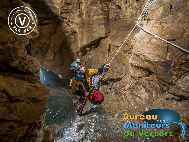 Spéléo avec le Bureau des Moniteurs du Vercors