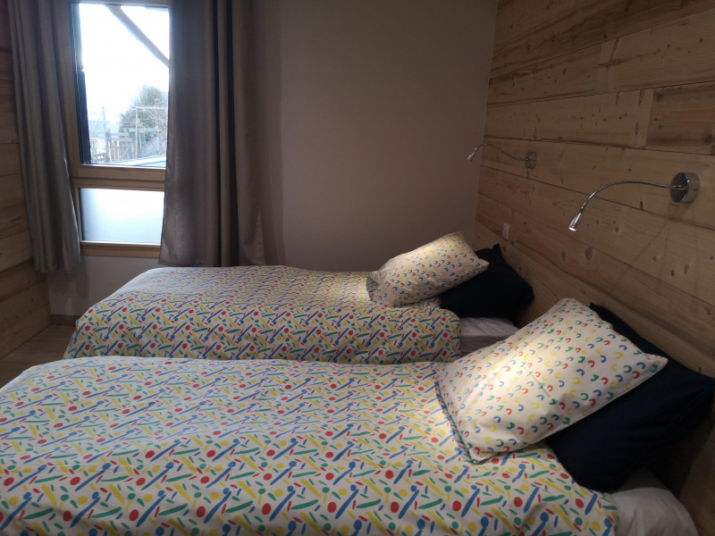 Chambre lit double ou 2 lits simples