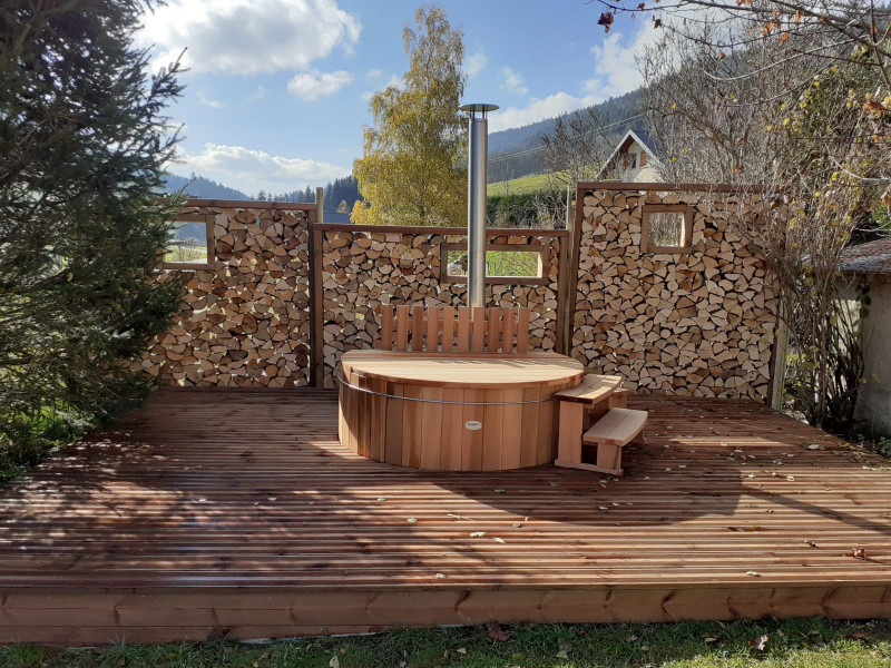 Bain nordique - © Gîtes de la Planta Bain nordique