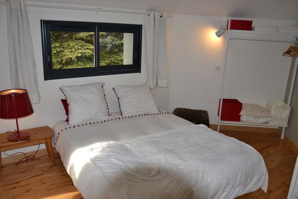 Coin nuit avec lit double en 160 Coin nuit avec lit double en 160