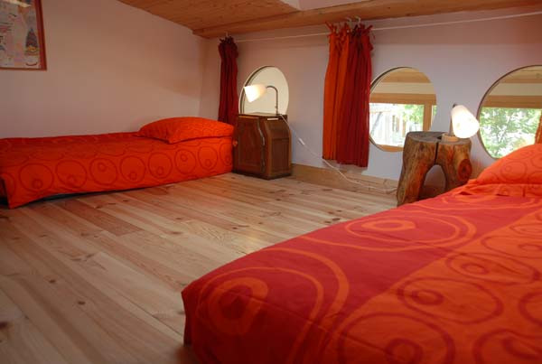 Chambre-mezzanine - © Sophie Clairet Chambre-mezzanine