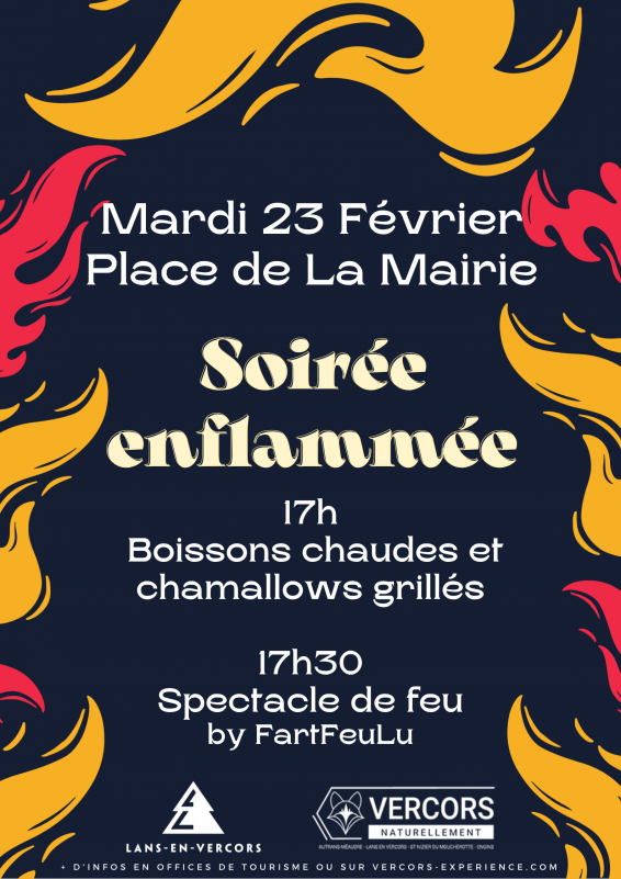 Soirée Enflammée de Noël_Lans-en-Vercors Soirée Enflammée de Noël_Lans-en-Vercors