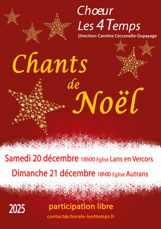 Chants de Noël à Autrans_Autrans-Méaudre en Vercors Chants de Noël à Autrans_Autrans-Méaudre en Vercors