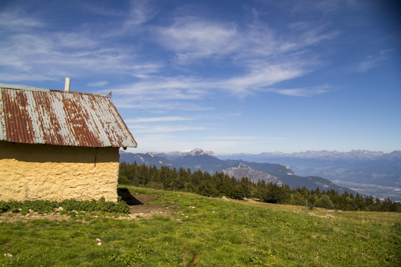 Le plateau de la Molière à Autrans