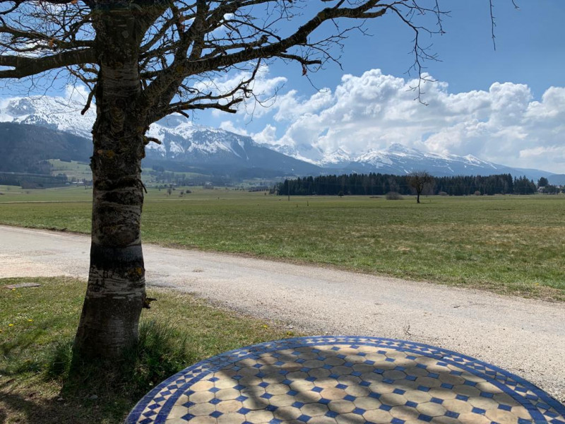 Vue panoramique depuis le gîte