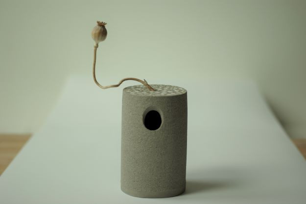 Soliflore en grès- Aurélie Ramain-Terre en Vercors