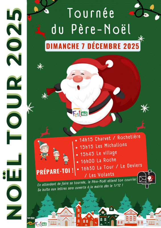 Tournée du Père Noël_Saint-Nizier-du-Moucherotte