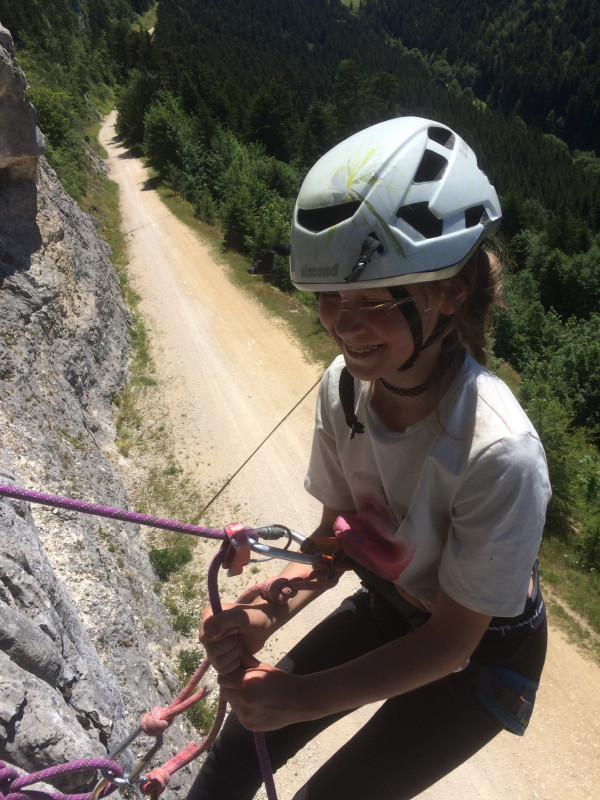 Escalade Vercors jeune